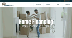 Desktop Screenshot of paramountmortgage.com