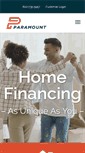 Mobile Screenshot of paramountmortgage.com